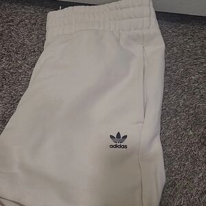 Adidas  Essentials Fleece Joggers  Wonder White Women's Large